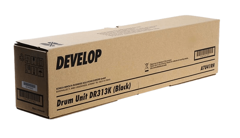 Develop DR-313 svart tillbehör - original trumma 120000 sidor (A7U41RH)