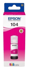 Epson 104 magenta original bläck refill 70 ml. (C13T00P340)