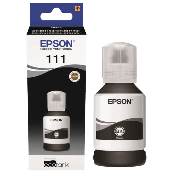 Epson 111 svart original bläck refill 120 ml. (C13T03M140)