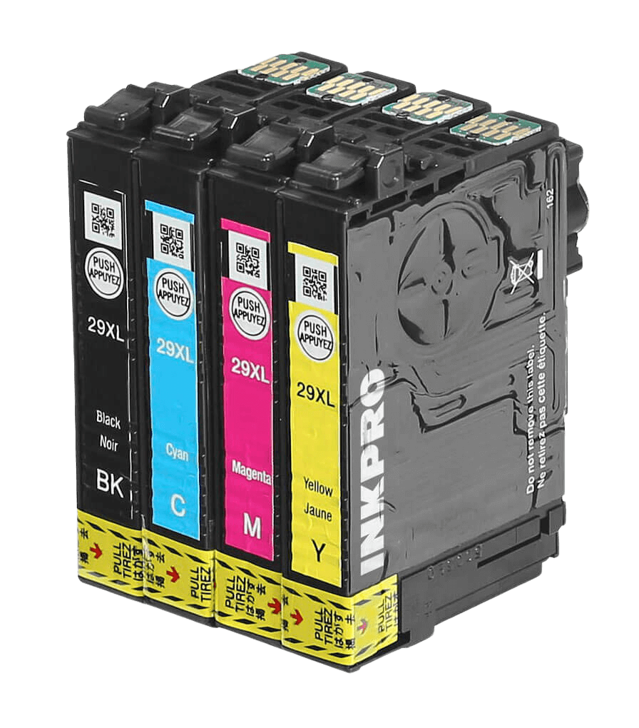 Epson 29 XL 4 st rabattpaket blækpatron 56 ml. - kompatibel