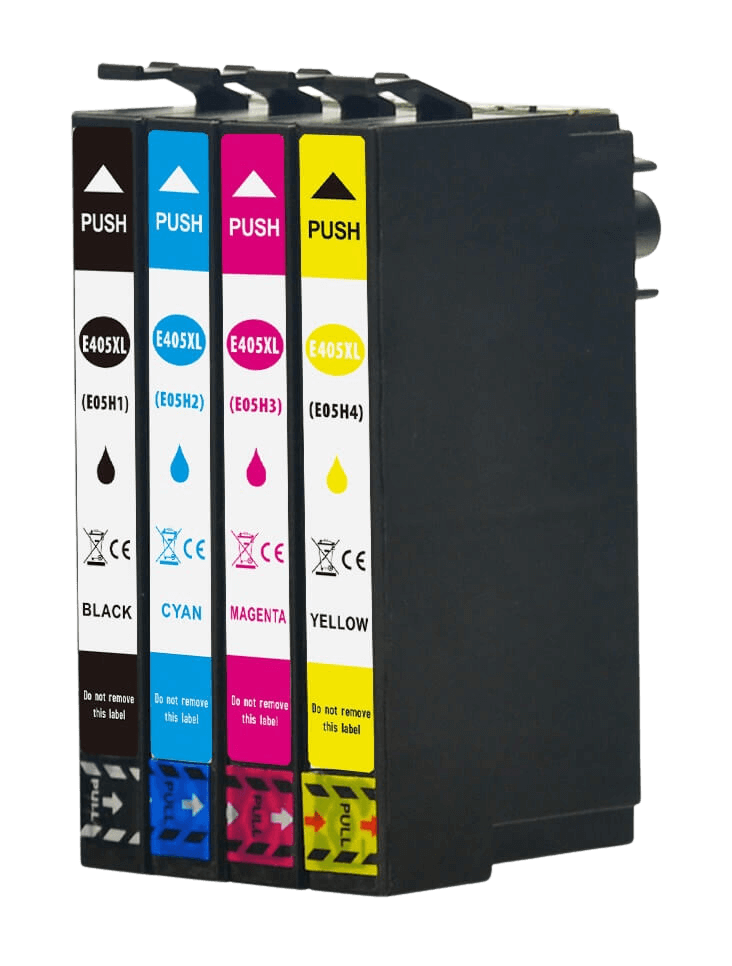 Epson 405XL 4 st rabattpaket blækpatron 79 ml. - kompatibel