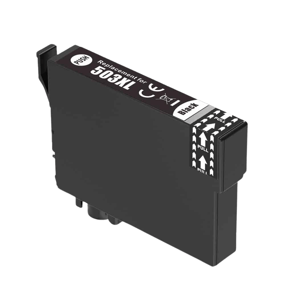 Epson 503XLBK svart kompatibel bläckpatron 13 ml. (C13T09R14010)