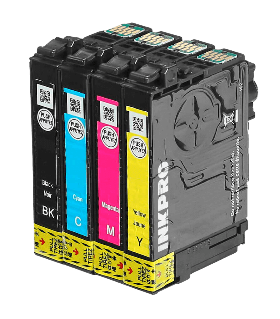 Epson 603XL 4 st rabattpaket blækpatron 44 ml. - kompatibel