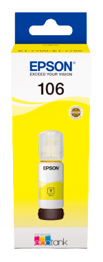 Epson 106 gul original bläck refill 70 ml. (C13T00R440)