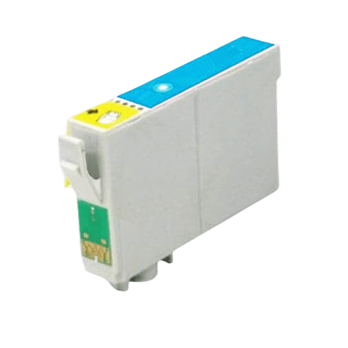Epson T0712 cyan kompatibel bläckpatron 10 ml. (C13T07124011)