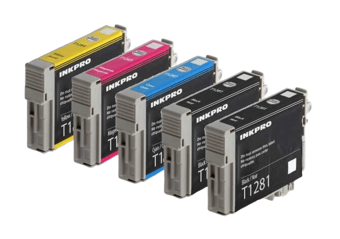 Epson T1281 5 st rabattpaket blækpatron 59 ml. - kompatibel