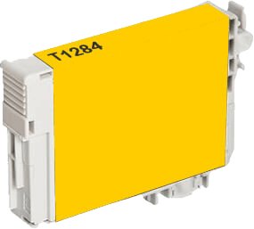 Epson T1284 gul kompatibel bläckpatron 11 ml. (C13T12844011)