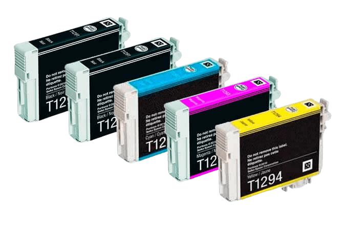 Epson T1291 XL 5 st rabattpaket blækpatron 69 ml. - kompatibel