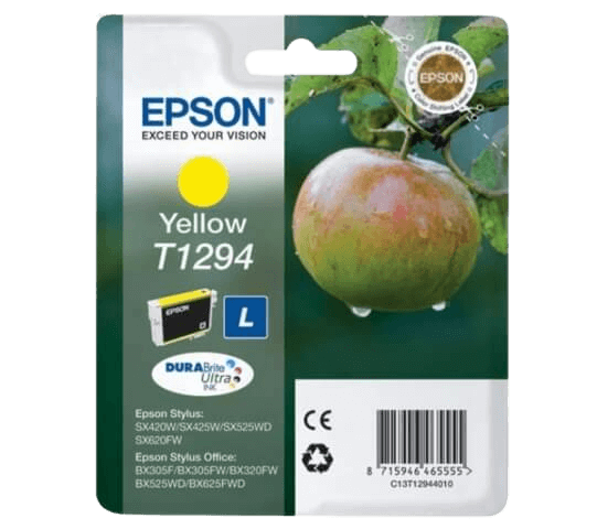 Epson T1294 XL gul original bläckpatron 7 ml. (C13T12944012)