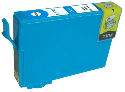 Epson T1302 XXL cyan kompatibel bläckpatron 18 ml. (C13T13024010)