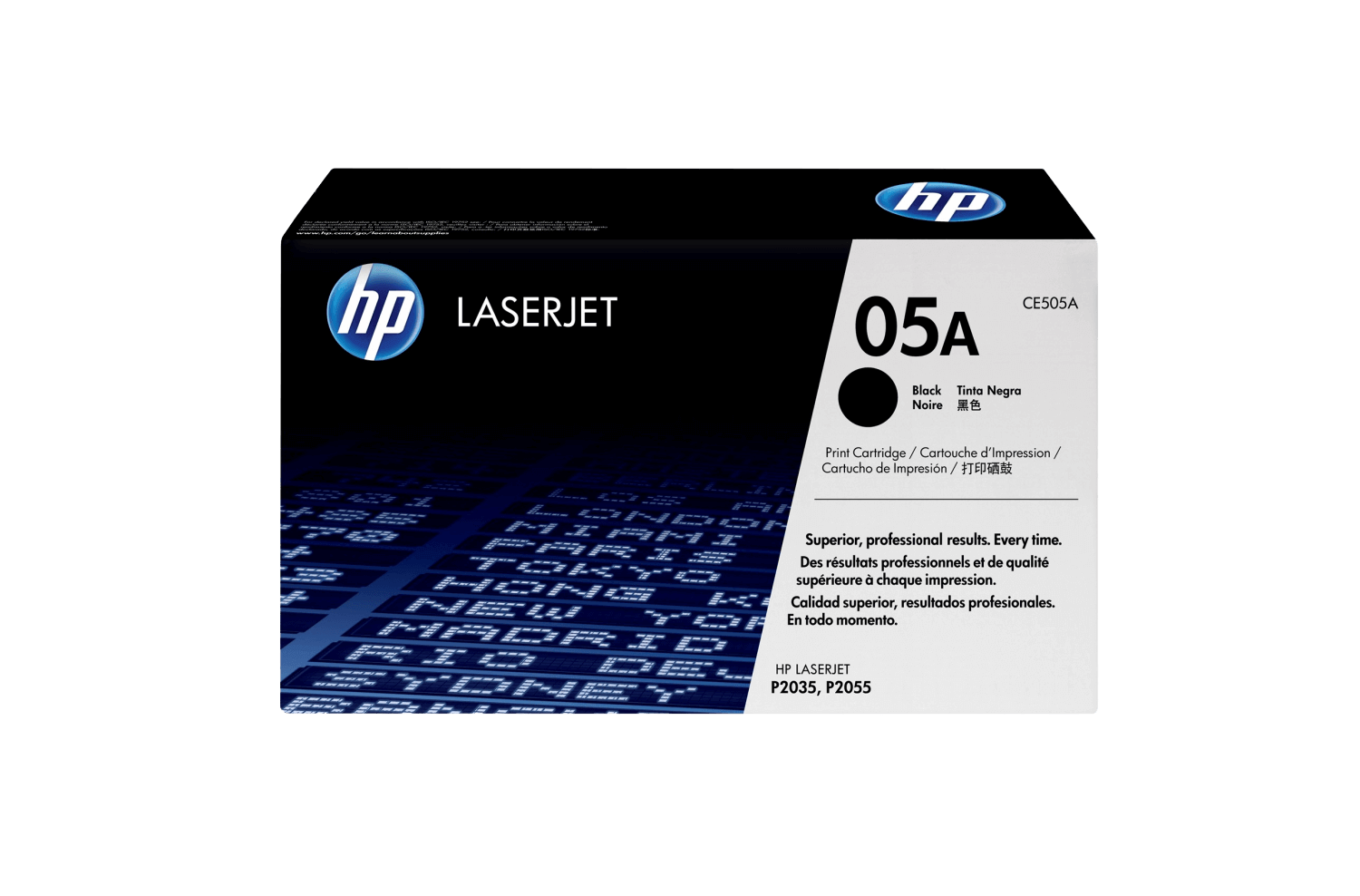 HP 05A svart original toner 2300 sidor (CE505A)