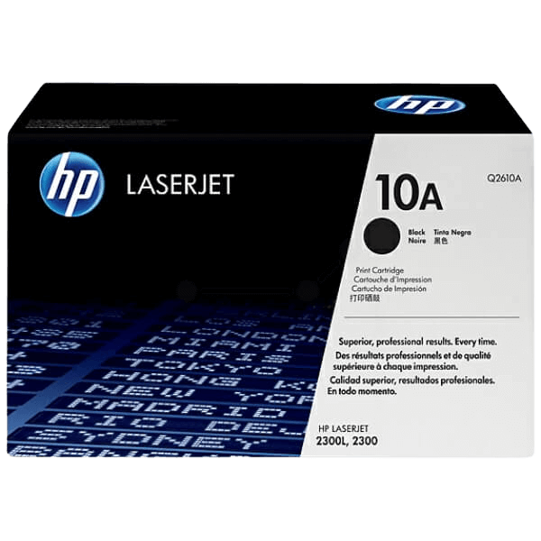 HP 10A svart original toner 6000 sidor (Q2610A)