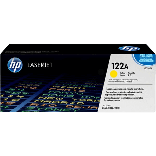 HP 122A gul original toner 4000 sidor (Q3962A)