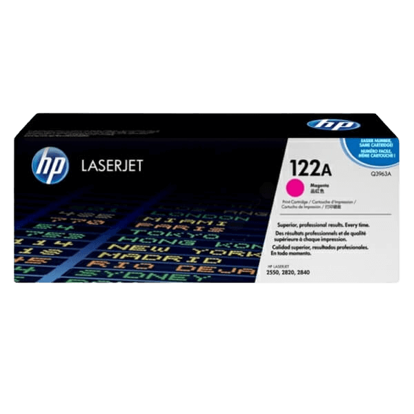 HP 122A magenta original toner 4000 sidor (Q3963A)