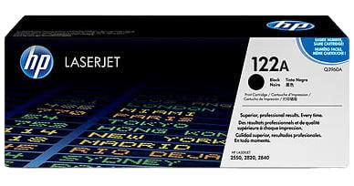 HP 122A svart original toner 5000 sidor (Q3960A)