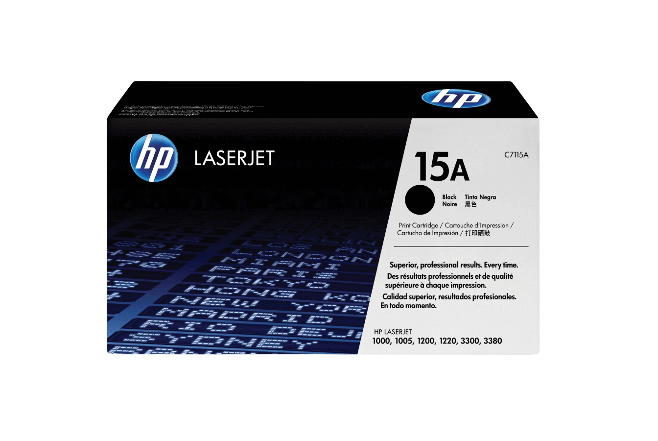 HP 15A svart original toner 2500 sidor (C7115A)
