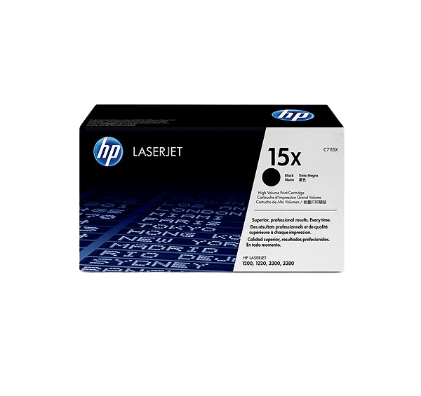 HP 15X XL svart original toner 3500 sidor (C7115X)