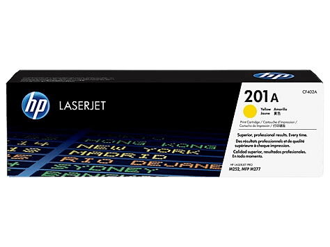 HP 201A gul original toner 1400 sidor (CF402A)