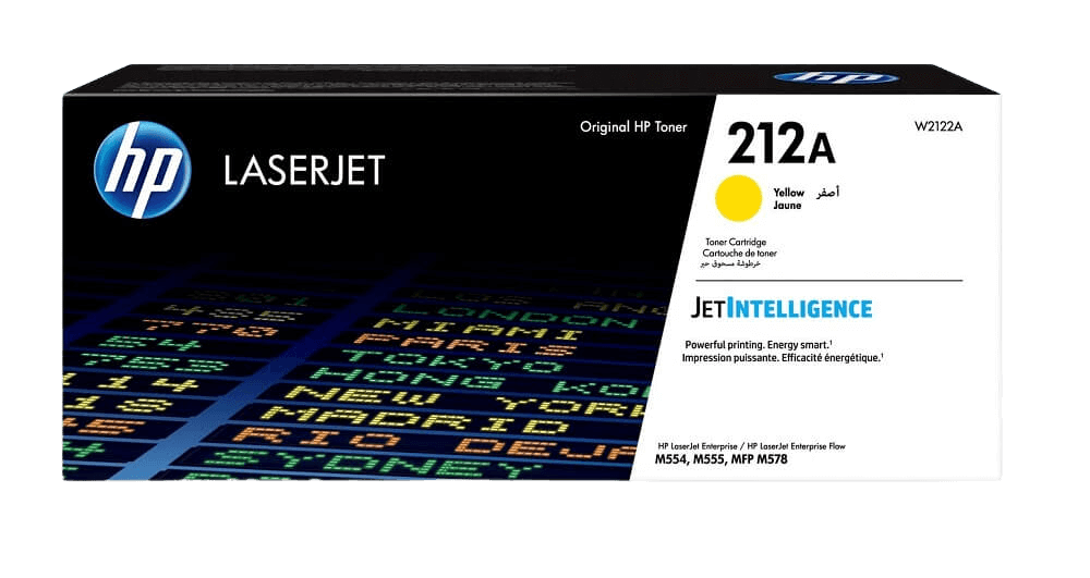 HP 212A gul original toner 4500 sidor (W2122A)