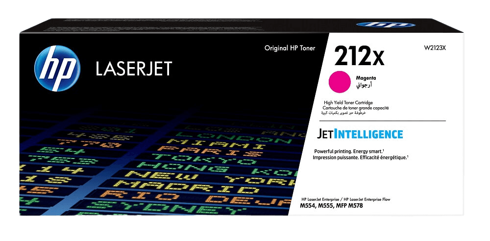 HP 212X XL magenta original toner 10000 sidor (W2123X)