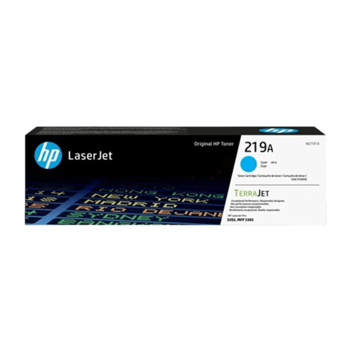 HP 219A cyan original toner 1200 sidor (W2191A)