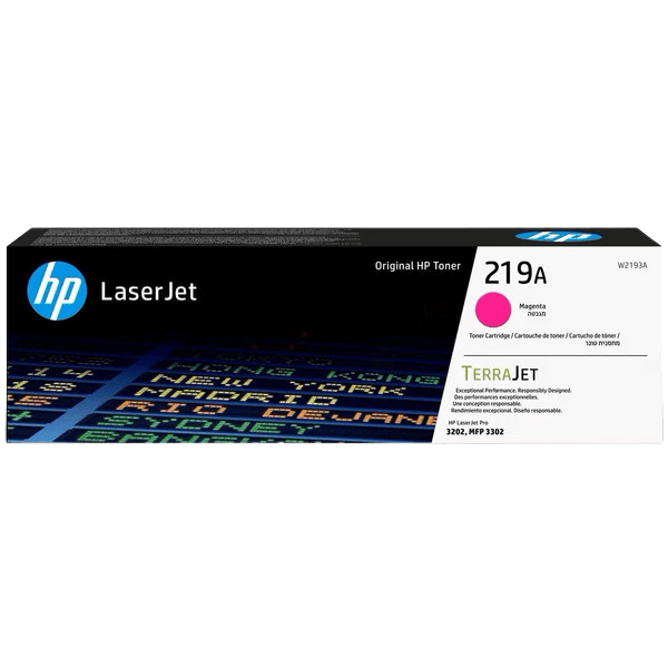 HP 219A magenta original toner 1200 sidor (W2193A)