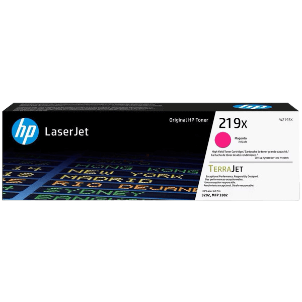 HP 219X XL magenta original toner 2500 sidor (W2193X)