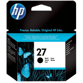 HP 27 svart original bläckpatron 10 ml. (C8727AE)
