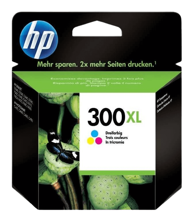 HP 300 XL 3 färger i en original bläckpatron 11 ml. (CC644EE)