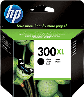 HP 300 XL svart original bläckpatron 12 ml. (CC641EE)