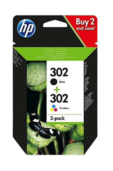 HP 302 CMYK original bläckpatron (X4D37AE)