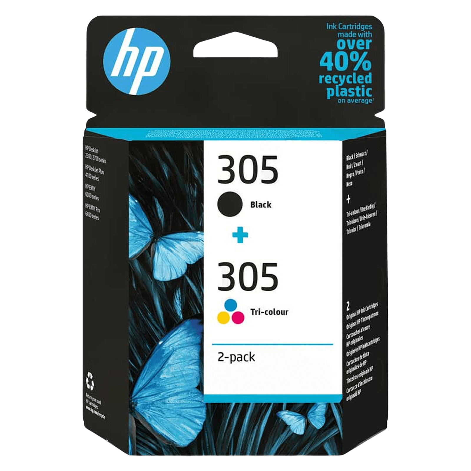 HP 305 CMYK original multipack 220 sidor (6ZD17AE)