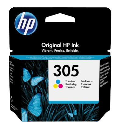 HP 305 CMY original bläckpatron 4,5 ml. (3YM60AE)