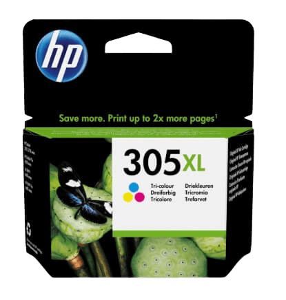 HP 305XL CMY original bläckpatron 5 ml. (3YM63AE)