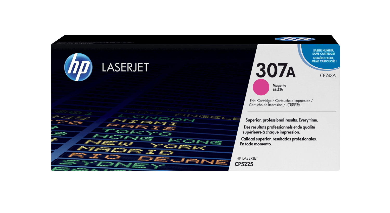 HP 307A magenta original toner 7300 sidor (CE743A)