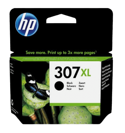 HP 307XL svart original bläckpatron 400 sidor (3YM64AE)
