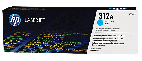HP 312A cyan original toner 2700 sidor (CF381A)