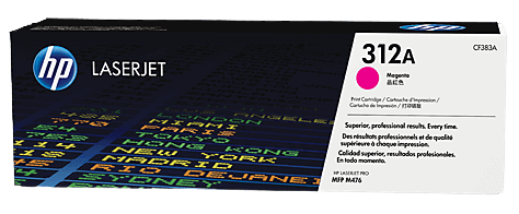HP 312A magenta original toner 2700 sidor (CF383A)