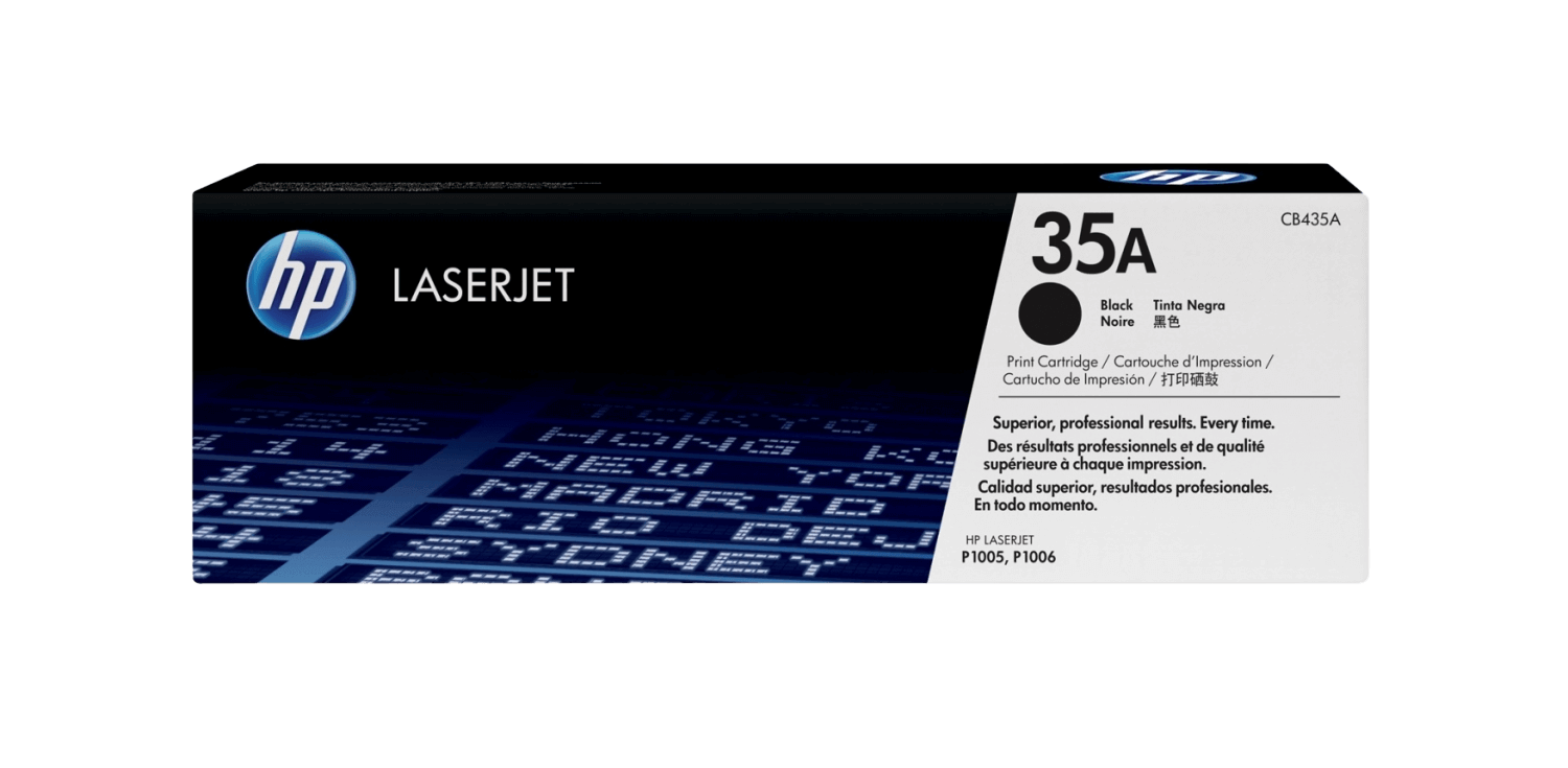 HP 35A svart original toner 1500 sidor (CB435A)