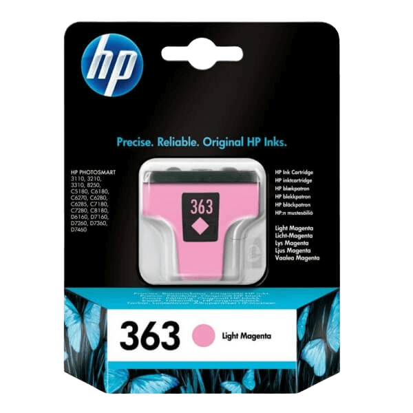 HP 363 ljus magenta original bläckpatron 4 ml. (C8775EE)