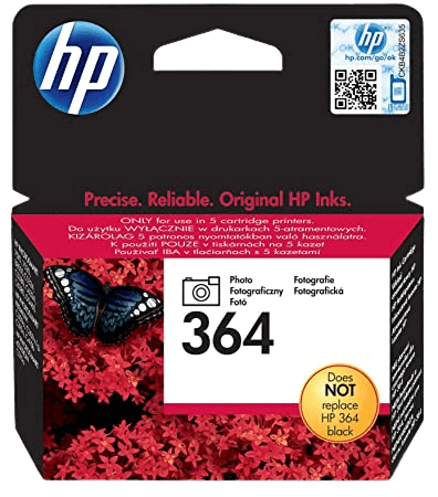 HP 364 foto svart original bläckpatron 3 ml. (CB317EE)
