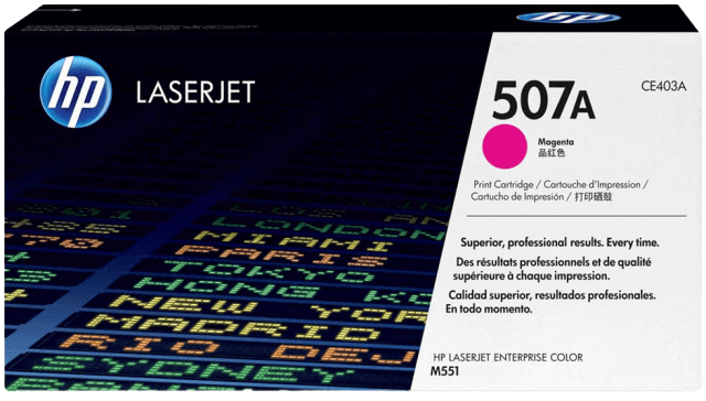 HP 507A magenta original toner 6000 sidor (CE403A)