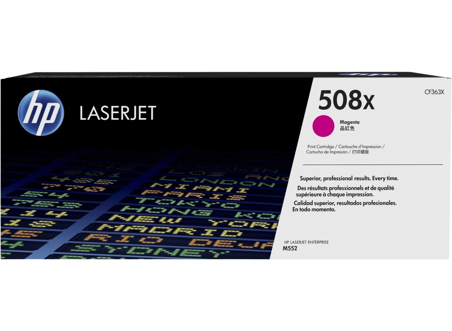 HP 508X XL magenta original toner 9500 sidor (CF363X)