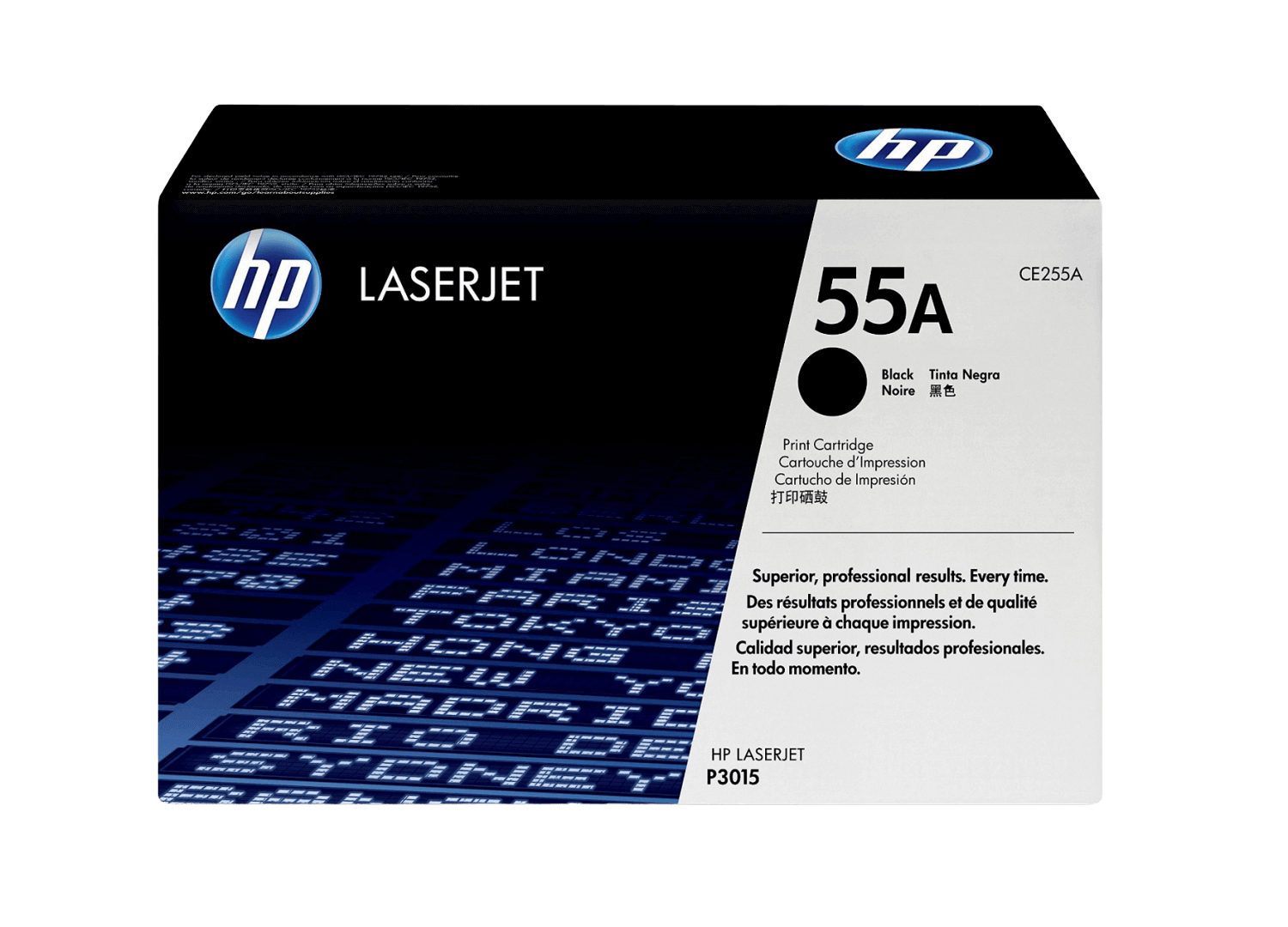 HP 55A svart original toner 6000 sidor (CE255A)