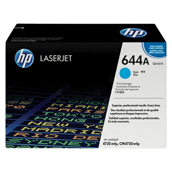 HP 644A cyan original toner 12000 sidor (Q6461A)