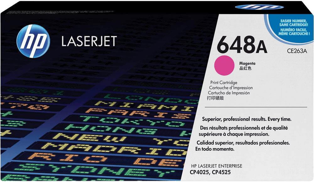 HP 648A magenta original toner 11.000 sidor (CE263A)