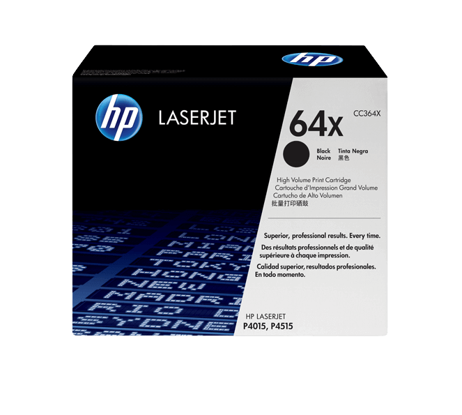HP 64X XL svart original toner 24000 sidor (CC364X)
