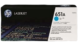 HP 651A cyan original toner 16000 sidor (CE341A)