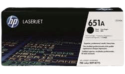 HP 651A svart original toner 13500 sidor (CE340A)