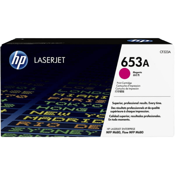HP 653A magenta original toner 16000 sidor (CF323A)